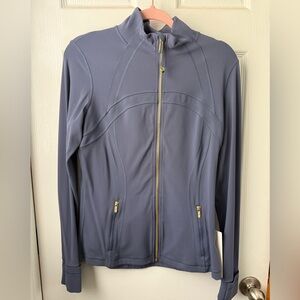 NWT Lululemon define jacket Shade / gold